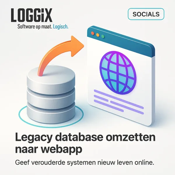 Legacy database omzetten naar webapp