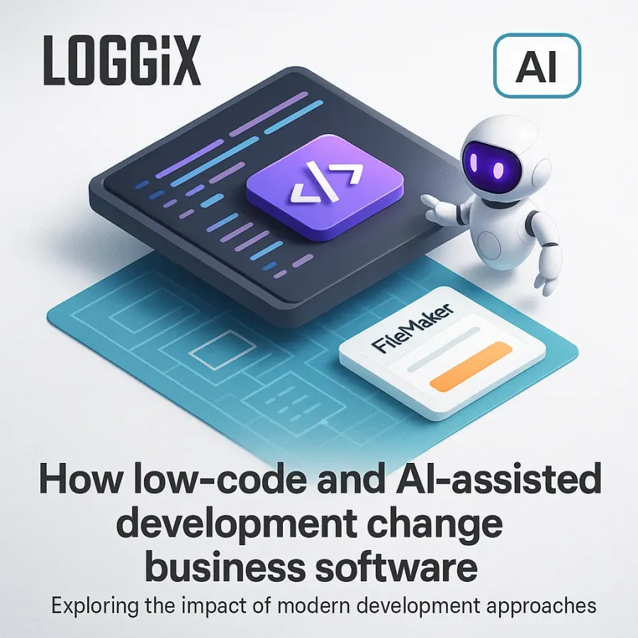How low-code and AI-assisted development change business software