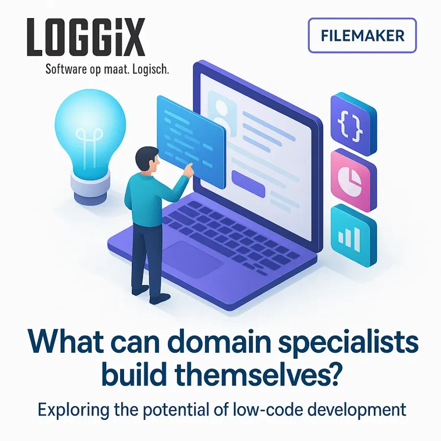What can domain specialists build themselves?
