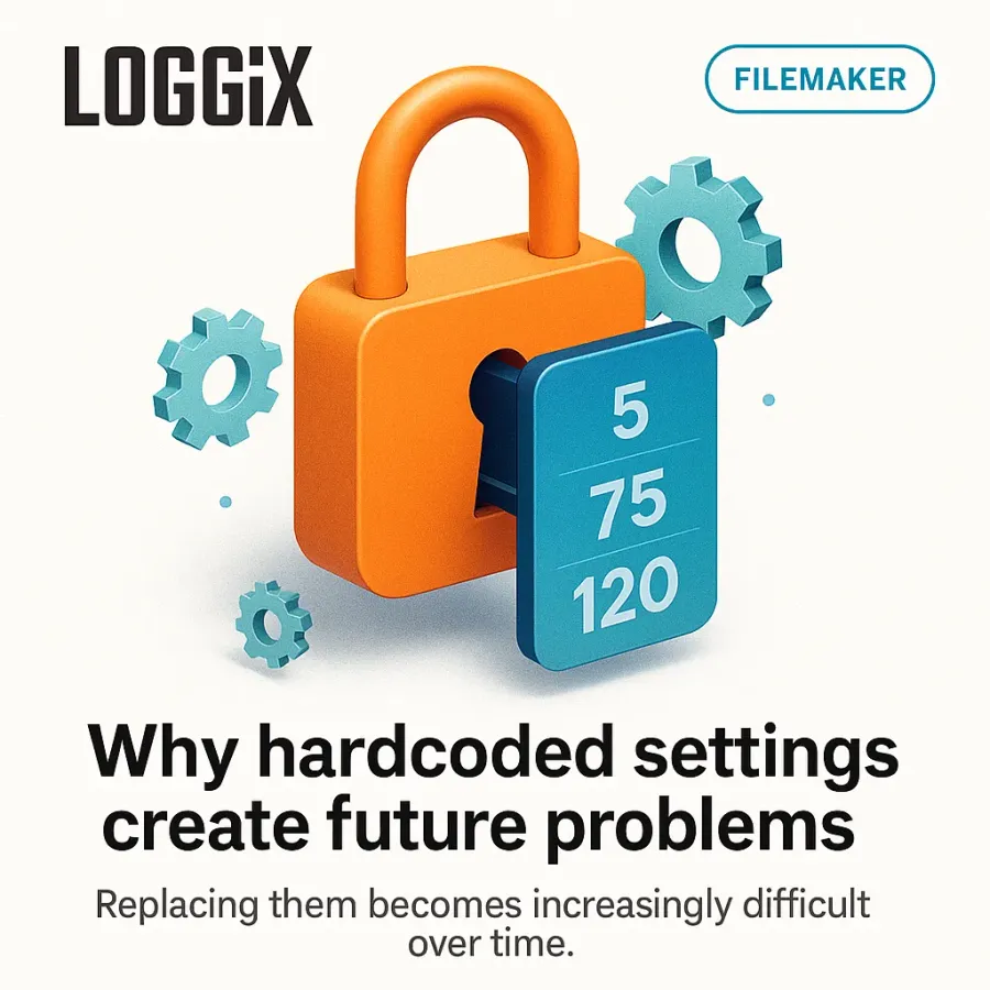 Why hardcoded settings create future problems