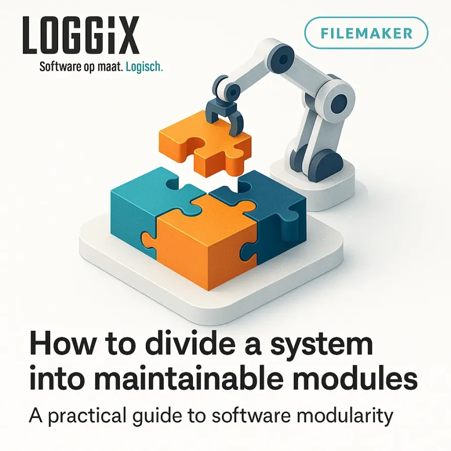 How to divide a system into maintainable modules