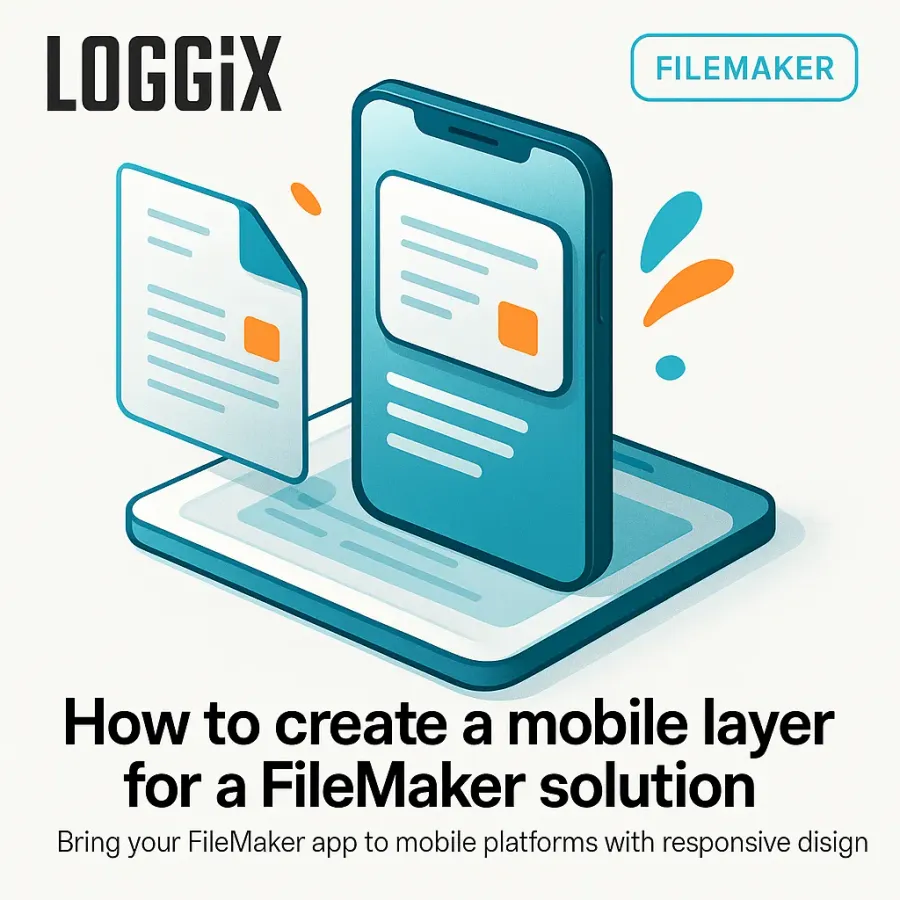 How to create a mobile layer for a FileMaker solution