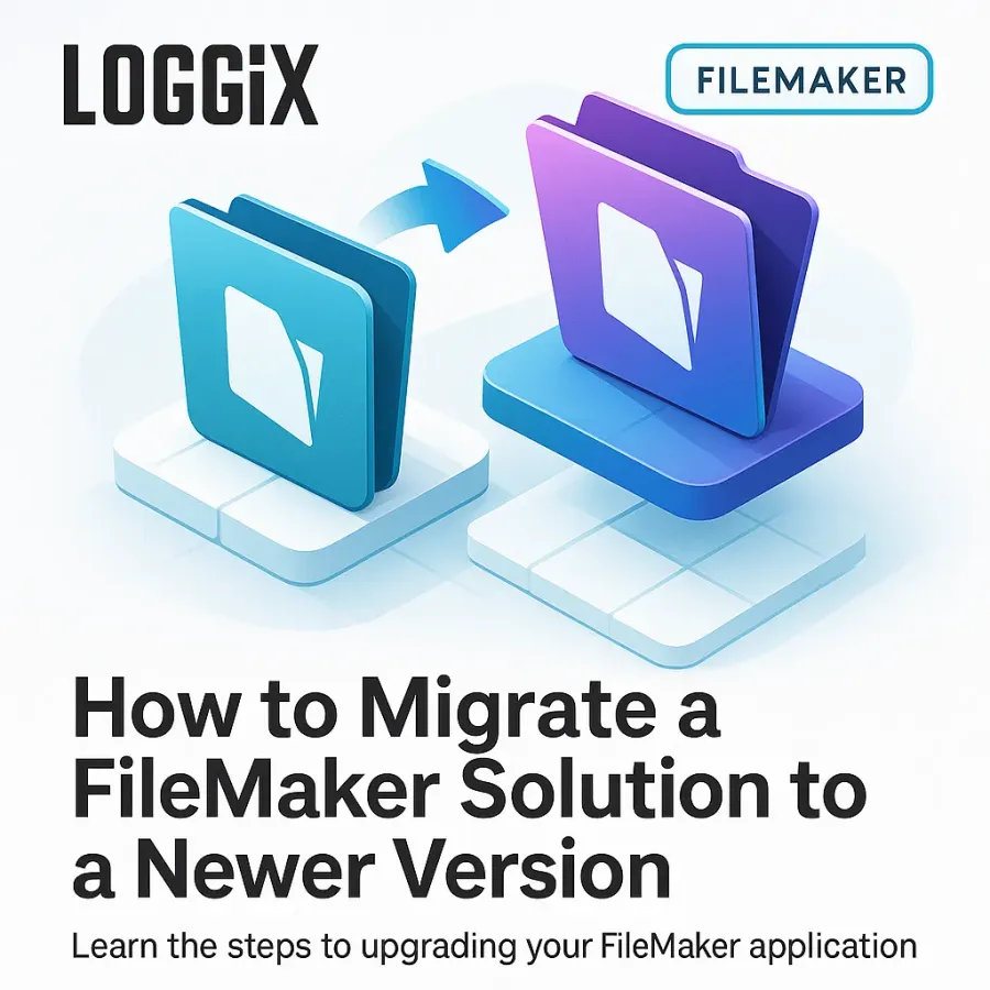 How to migrate a FileMaker solution to a newer version