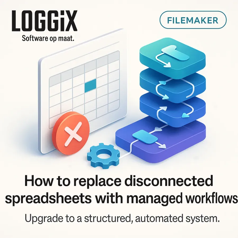 How to replace disconnected spreadsheets with managed workflows