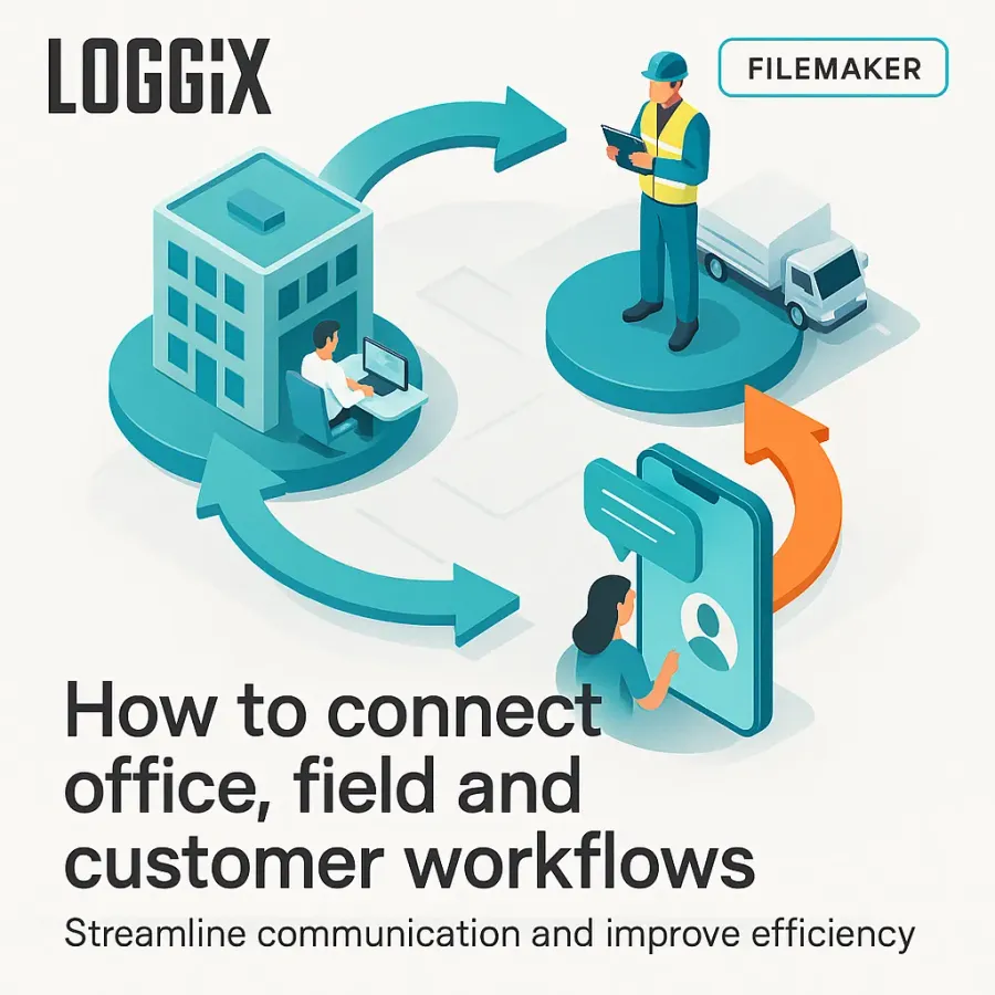 Kantoor-, veld- en klantworkflows verbinden