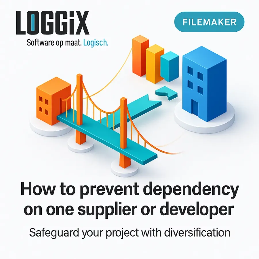 How to prevent dependency on one supplier or developer