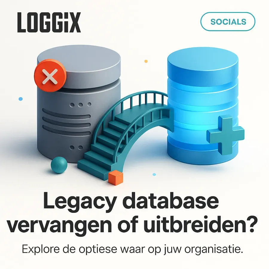 Legacy database vervangen of uitbreiden?
