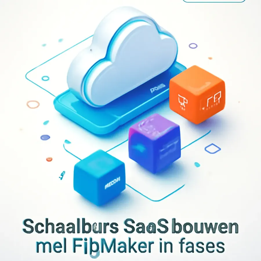 Schaalbare SaaS bouwen met FileMaker in fases
