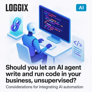 Moet je een AI-agent onbewaakt code laten schrijven en uitvoeren in je bedrijf?