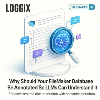 Why Should Your FileMaker Database Be Annotated So LLMs Can Understand It?