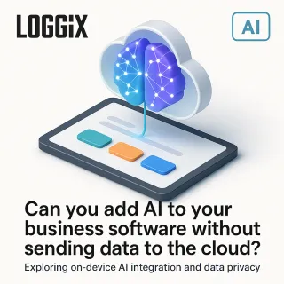 Kunt u AI toevoegen aan uw bedrijfssoftware zonder gegevens naar de cloud te sturen?