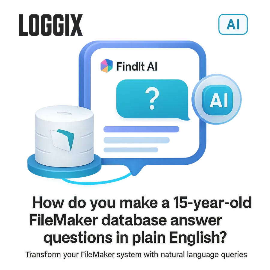 How do you make a 15-year-old FileMaker database answer questions in plain English?
