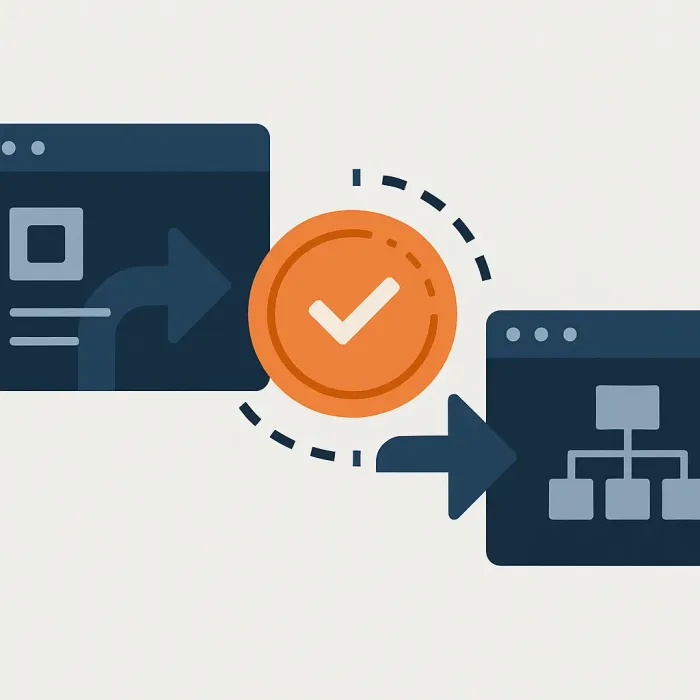 A token expiring mid-flow between two connected business systems