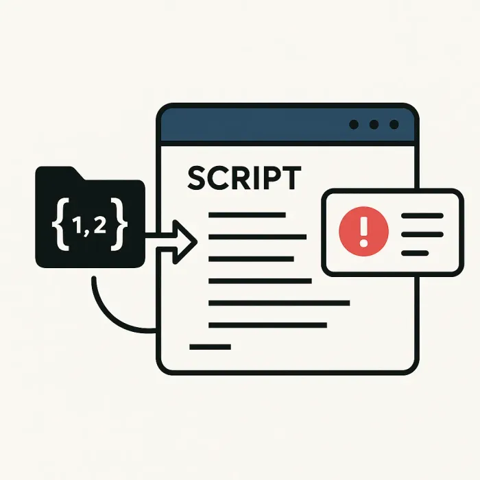 FileMaker-script dat door een JSON-array loopt met foutregistratiestap
