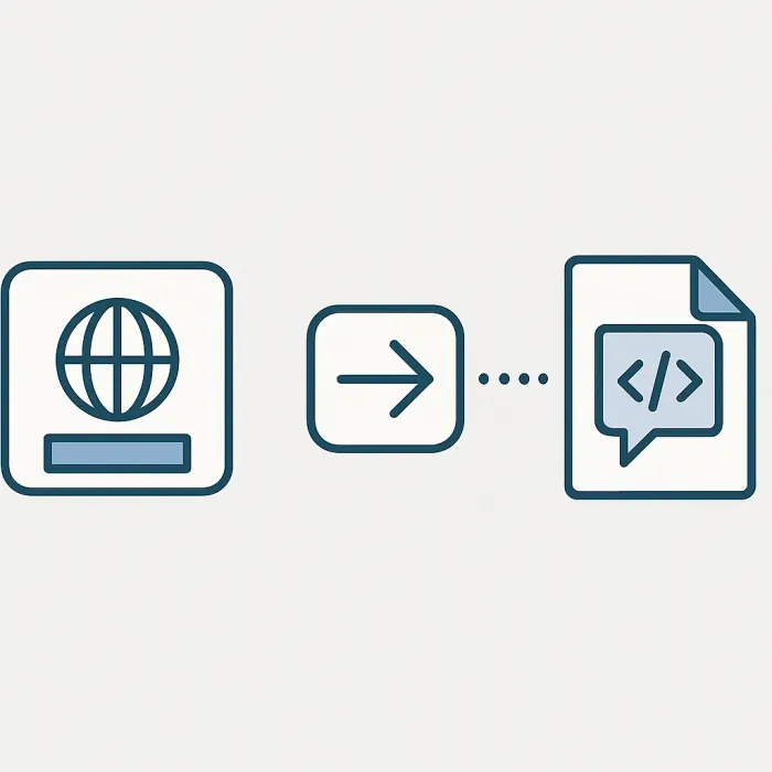 external system sending a request that triggers a FileMaker script icon