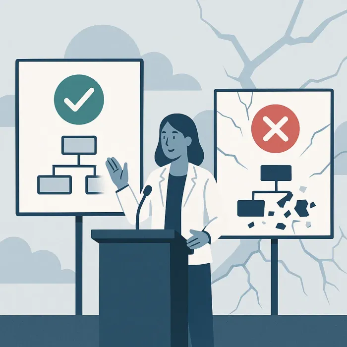 PoC demo succeeds on stage while real-world system breaks apart behind it